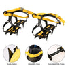 10 Spikes Crampons Stainless Steel Crampons with Strap Skidproof Ice Snow Grips