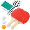 Portable Retractable Ping Pong Post Net Rack Ping Pong Paddles Quality Table Tennis Rackets Set Ping Pong Training Adjustable Extending Net Rack Paddle Bats Sports  Accessories Racquet Bundle Kit