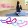 2 PCS Yoga Ring Pilates Ring Fitness Ring Full Body Stretch Circle Great