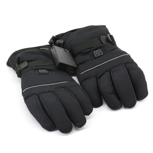 Electric Heated Gloves Three-Gear Thermostat for Skiing Walking Hiking Climbing Driving Cold Weather