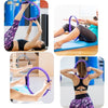 5pcs Yoga Exercise Set 16.5 Inch Pilates Ring Circle Pilates Ball Resistance Loop Band Stretch Strap Anti-skid Socks for Physical Therapists Athletic Trainers