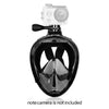 Full Face Detachable Dry Snorkeling Diving Mask