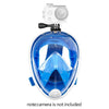 Full Face Detachable Dry Snorkeling Diving Mask