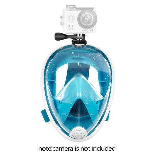 Full Face Detachable Dry Snorkeling Diving Mask