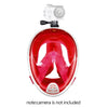 Full Face Detachable Dry Snorkeling Diving Mask