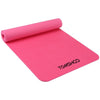 TOMSHOO 72.05×24.01in Portable Yoga Mat Thicken Sports Mat Anti-slip Exercise Mat for Fitness Workouts with Carrying Strap and Storage Bag