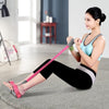 4 Tubes Multifunctional Leg Exerciser Pull Rope Training Equipment Bodybuilding Accessory Pedal Resistance Band for Abdomen Waist Arm Legs Yoga Stretching Slimming Training