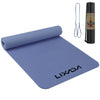 Lixada 72.05×24.01in Portable Yoga Mat Thicken Sports Mat Anti-slip Exercise Mat for Fitness Workouts with Carrying Strap and Storage Bag