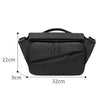 Ozuko New Style Multifunctional Men's Messenger Bag USB Waterproof College Student Fashion Brand Shoulder Bag