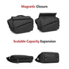 Ozuko New Style Multifunctional Men's Messenger Bag USB Waterproof College Student Fashion Brand Shoulder Bag