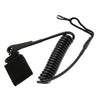 Adjustable Tactical Spring Pistol Lanyard Coiled Wire Secure Sling Strap Outdoor Combat Gear