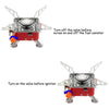 TOMSHOO Portable Collapsible Outdoor Backpacking Butane Gas Camping Picnic Stove Burner 2800W