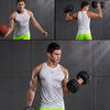 Quick-dry Men Bodybuilding Clothing Fitness Top Mens Sleeveless Shirt Sports Vest