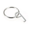 Every Day Carry Keychain Key Ring Mini Bottle Opener Multi-functional Pocket Gear Camping Outdoor Stainless Steel