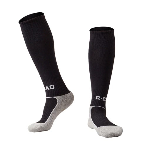 1 Pair of Children Thicken Cotton Footbed Knee High Socks Loom Sock Compression Soft Football Socks