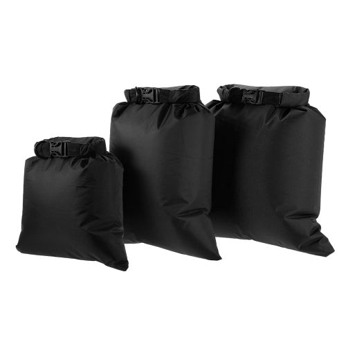 Lixada Pack of 3 Waterproof Bag 3L+5L+8L Outdoor Ultralight Dry Sacks