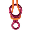 Lixada 35KN Rescue Figure 8 Descender Outdoor O-ring Hook Rappel Device for Rappelling Belaying Rock Climbing