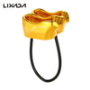 Lixada Double Slot ATC Belay Rappel Device Outdoor Rock Climbing Carabiners Abseiling Downhill Safety Ring Belay Device Climbing Equipment