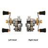 6+1BB Ball Bearings Raft Fishing Reel 4.0:1 Fishing Reel Metal Spool Reel Right/Left Hnad Raft Reel