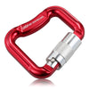 Lixada Outdoor Safety Rock Climbing Equipment Master Hook 18KN Paragliding Paraglider Parachute Clip Locking Carabiner