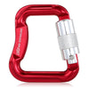 Lixada Outdoor Safety Rock Climbing Equipment Master Hook 18KN Paragliding Paraglider Parachute Clip Locking Carabiner