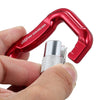 Lixada Outdoor Safety Rock Climbing Equipment Master Hook 18KN Paragliding Paraglider Parachute Clip Locking Carabiner