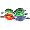 5PCS/Box 13.4g/5.5cm Simulation Tortoise Lures Artificial Soft Bait with Spoon Sequins Fishing Lure Blackfish Soft Lure