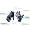 230006 Nights Reflective Full Finger Breathable Riding Gloves