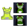 Outdoor Sports Running Reflective Vest Adjustable Lightweight Mesh Safety Gear for Women Men Jogging Cycling Walking