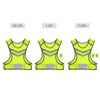 Outdoor Sports Running Reflective Vest Adjustable Lightweight Mesh Safety Gear for Women Men Jogging Cycling Walking