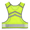 Outdoor Sports Running Reflective Vest Adjustable Lightweight Mesh Safety Gear for Women Men Jogging Cycling Walking