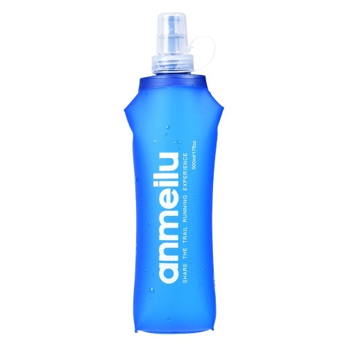 250ML/500ML TPU Soft Flask Water Outdoor Sport Cycling Running Hydration Bottle Water Kettle