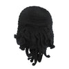 Funny Winter Warm Octopus Mustache Hat