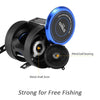 Line Counter Fishing Reel with Digital Display