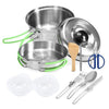 Lixada Camping Cookware Mess Kit