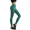 Women Yoga Leggings Quick Dry Side Pockets High Waist Push Up Sport Fitness Running Workout Female Pants