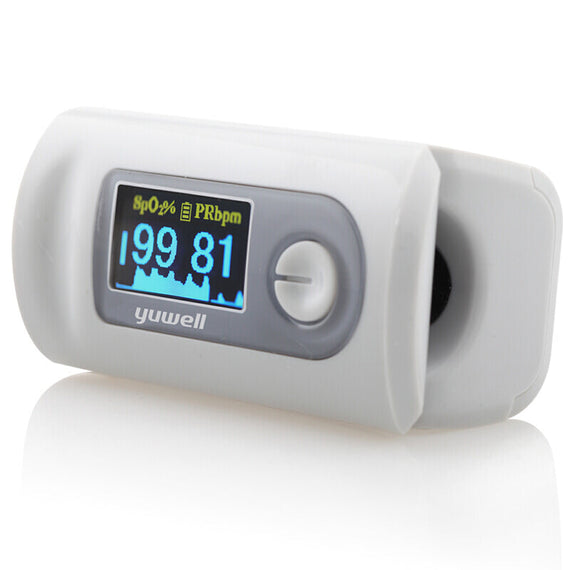 Yuwell LED Display Pulse Finger Oximeter - White