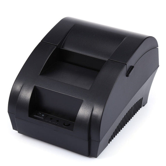 Zj-5890K Premium Mini Thermal Printer - Black