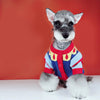 Pet trendy brand autumn and winter clothes Teddy Bichon Fadou Schnauzer clothes Christmas Snow White dog clothes