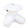 Mini Triangle USB Handled Massager - White