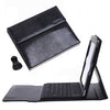 Wireless BT Keyboard + Real Leather Case for iPad 2 iPad 3