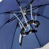 Foldable Outdoor Sports Golf Fishing Hunting Camping Sun Brolly Umbrella Hat Cap Blue