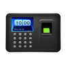 2.4" TFT LCD Display USB Biometric Fingerprint Attendance Machine DC 5V/1A Time Clock Recorder Employee Checking-in Reader A6 US Plug