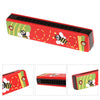 Tremolo Harmonica 16 Holes Wooden Cover Colorful Free Reed Wind Instrument Kids Musical Educational Toy