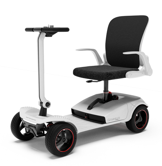 M20 350W 31 Miles 4-Wheel Mobility Scooter - White