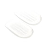 1 Pair Transparent Foot Heel Cups Cushion PU Shoe Pads Half Insoles Anti-slip Feet Care Protector