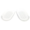 1 Pair Transparent Foot Heel Cups Cushion PU Shoe Pads Half Insoles Anti-slip Feet Care Protector